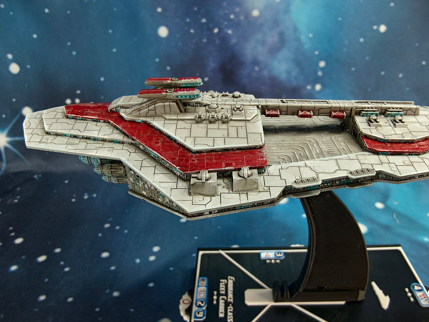 Rothana Class Carrier Battlecruiser (252mm) - Compatible with Armada scale games