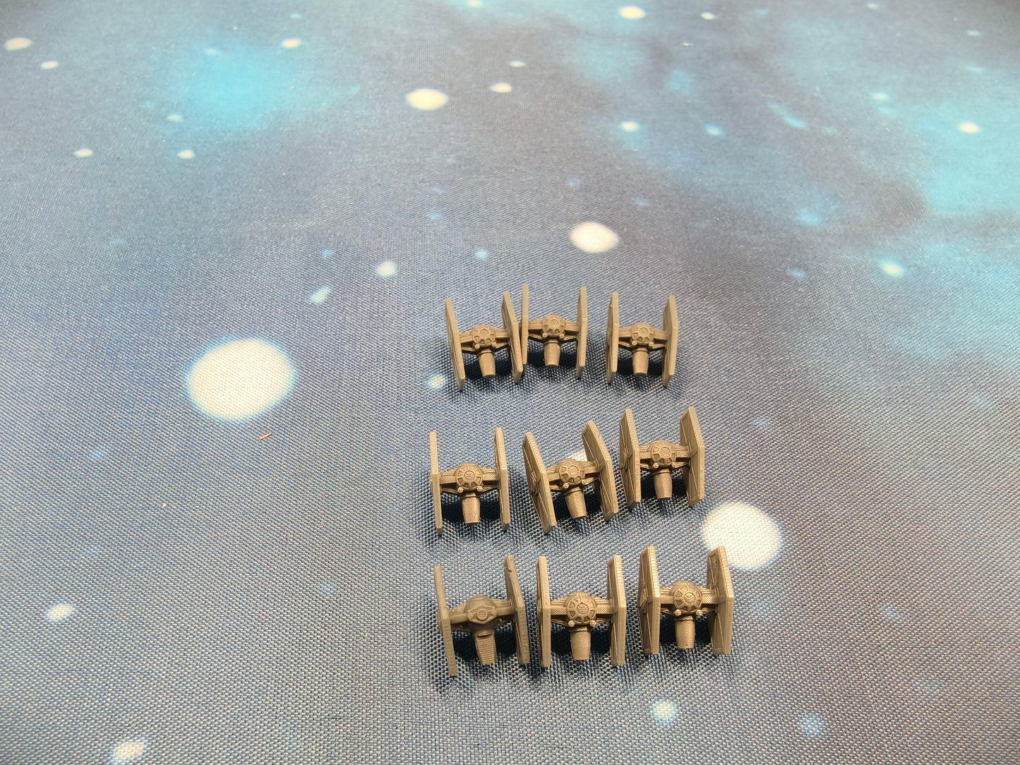 Imperial TIE Fighter Squadron (9pcs) - Compatible with Armada scale games