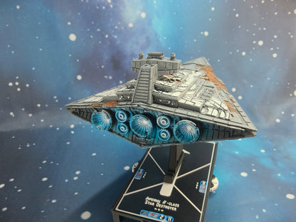 Damaged Chimaera Star Destroyer (204mm)  – Compatible with Star Wars Armada Scale games