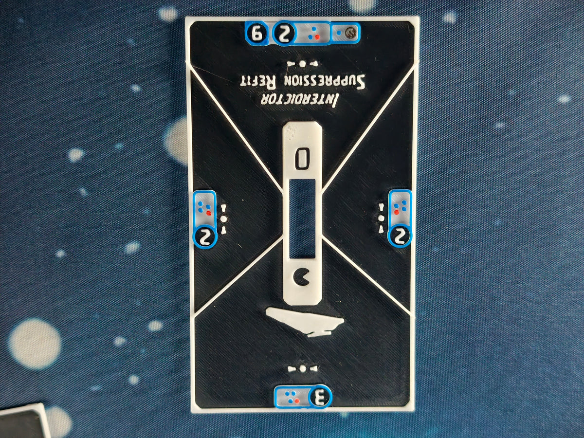 Imperial ship Base tokens – Compatible with Armada Scale games