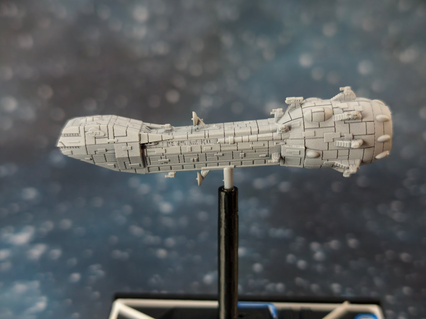 Imperial Lancer Frigate – Length:70mm - 3D printed Armada Nexus/Legacy Upgrade