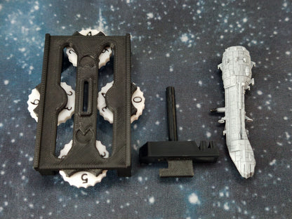 Imperial Lancer Frigate – Length:70mm - 3D printed Armada Nexus/Legacy Upgrade