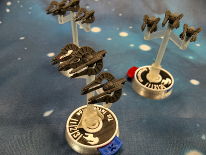 Imperial Nssis Clawcraft fighter Squadron – 9pcs – 3D printed Armada model