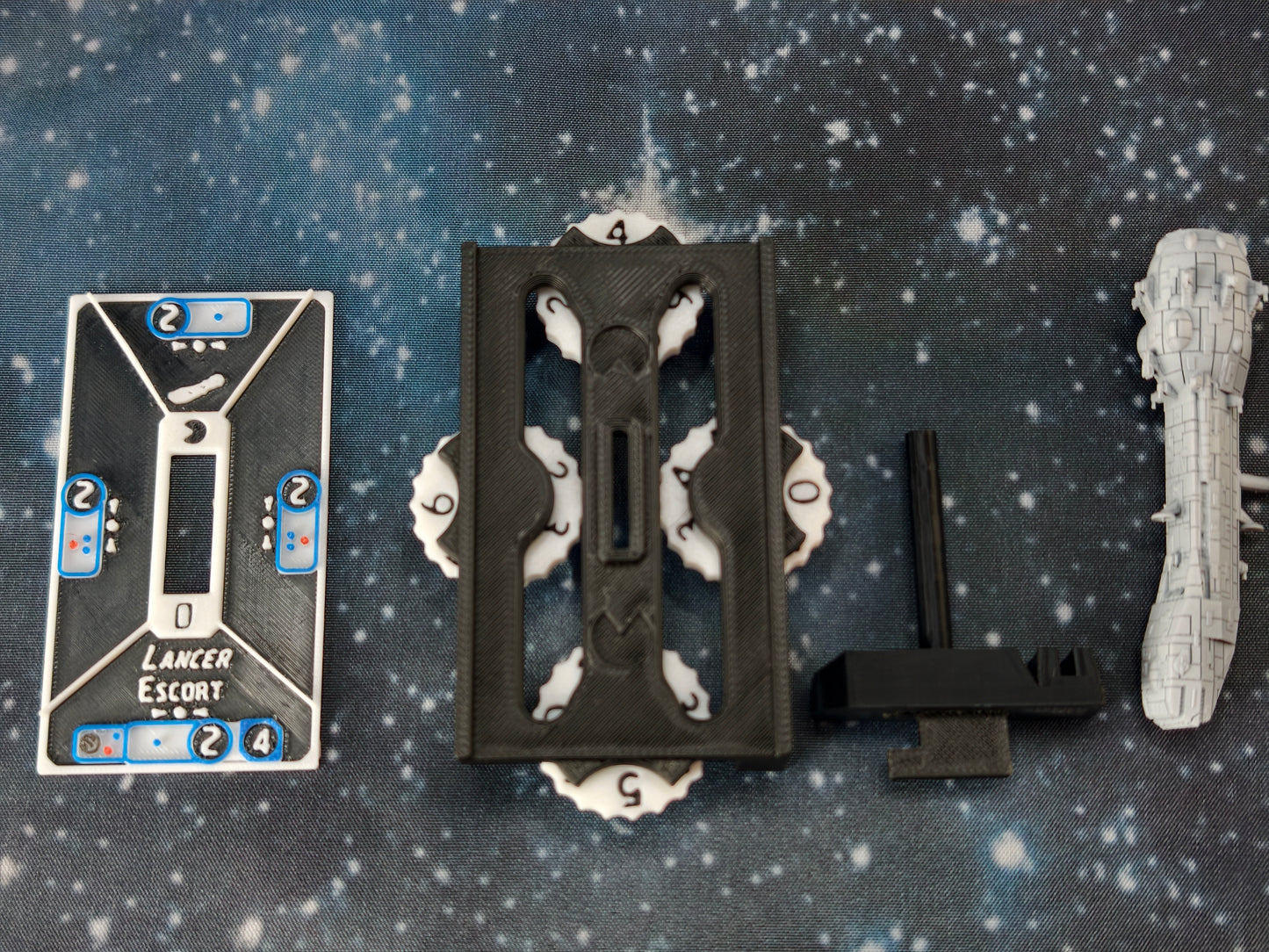 Imperial Lancer Frigate – Length:70mm - 3D printed Armada Nexus/Legacy Upgrade