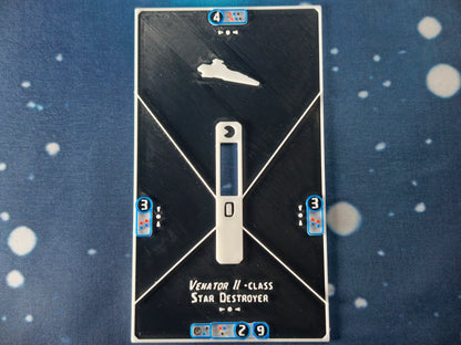 Imperial ship Base tokens – Compatible with Armada Scale games