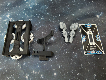 Corellian DP-20 Frigate – Length:46mm - 2pcs - 3D printed Starship