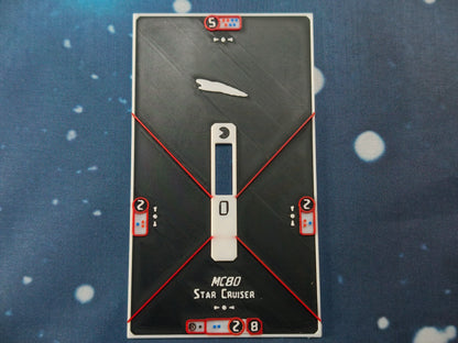 Rebel ship Base tokens – Compatible with Armada Scale games