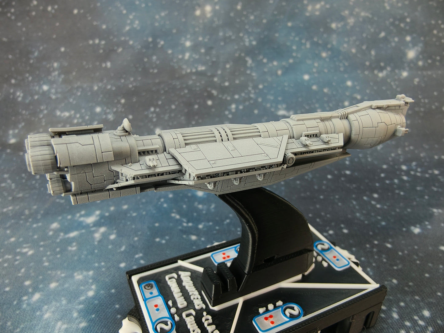 Republic Judical Cruiser – Length:101mm - 3D printed Armada Nexus/Legacy Upgrade