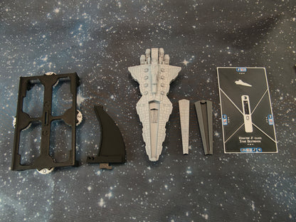 Venator Star Destroyer Pirate refit – Length:166mm- 3D printed Armada Nexus/Legacy Upgrade