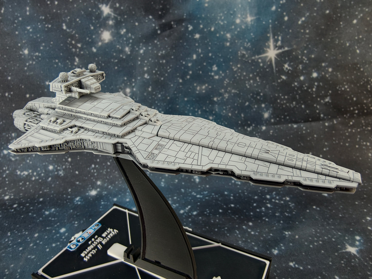 Venator Star Destroyer Imperial 1st refit (166mm) - Compatible with Armada scale games