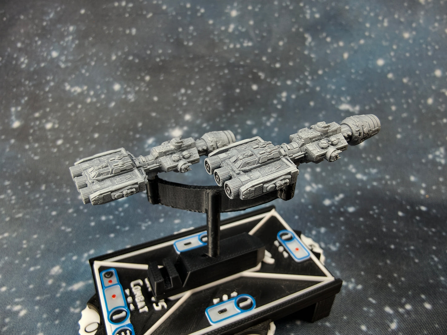 Corellian DP-20 Frigate – Length:46mm - 2pcs - 3D printed Starship