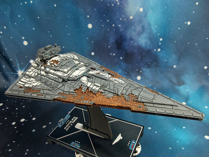 Damaged Chimaera Star Destroyer (204mm)  – Compatible with Star Wars Armada Scale games