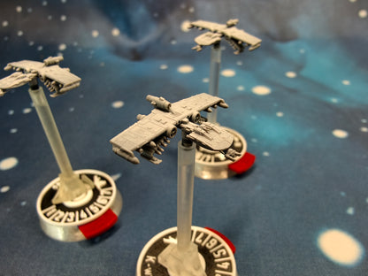 Republic K-Wing Squadron – 3pcs - Compatible with Armada scale games