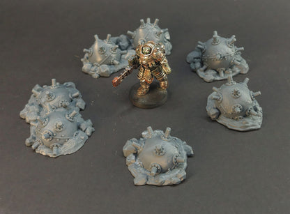 Drowned Front: Sea Mines – 28mm/32mm Wargaming Scenery