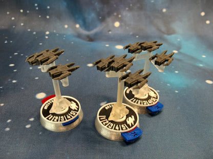 Imperial Aggressor Squadron – 9pcs - Compatible with Armada scale games