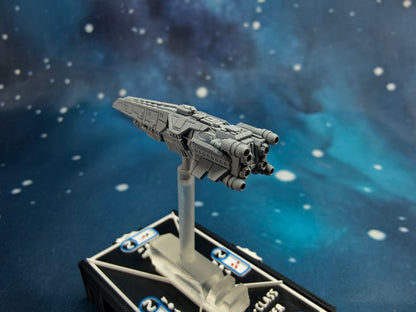 UNSC Halberd class Destroyer (55mm) – Compatible with Halo Fleet Armada