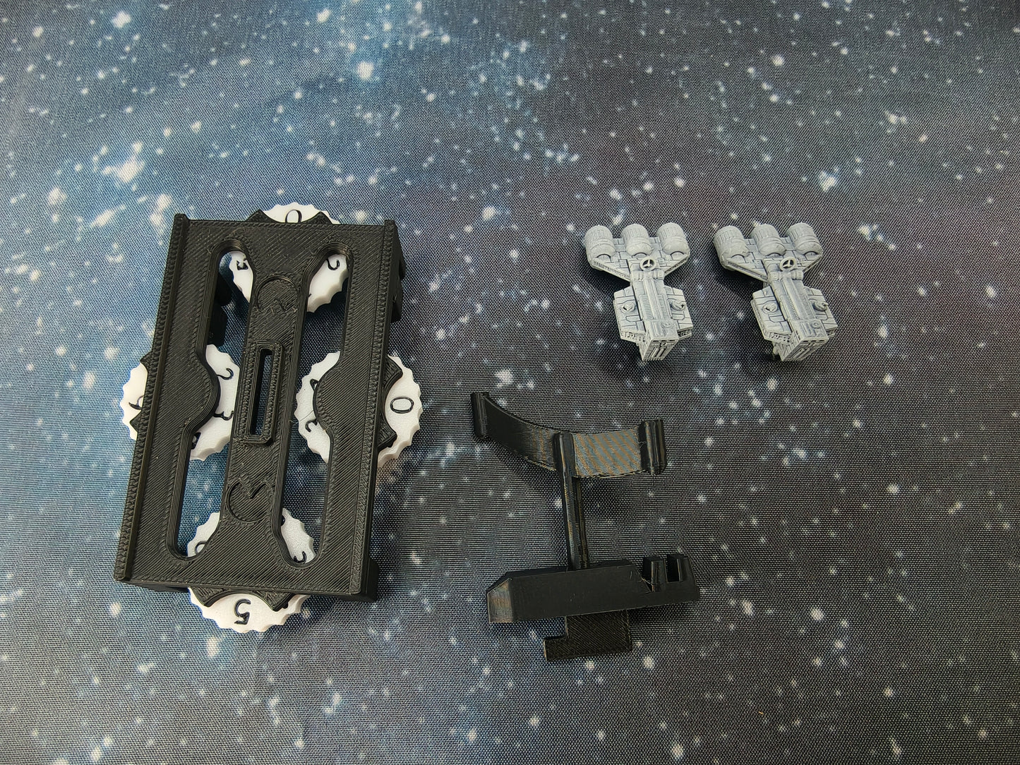CR-20 Troop Transport – Length:38mm - 2pcs - 3D printed Starship