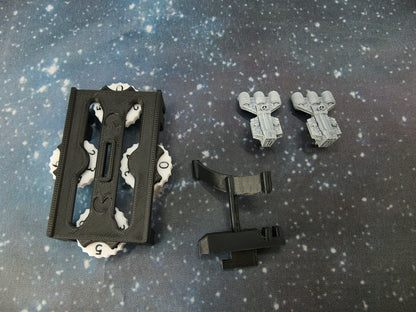CR-20 Troop Transport – Length:38mm - 2pcs - 3D printed Starship
