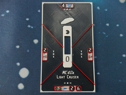 Rebel ship Base tokens – Compatible with Armada Scale games