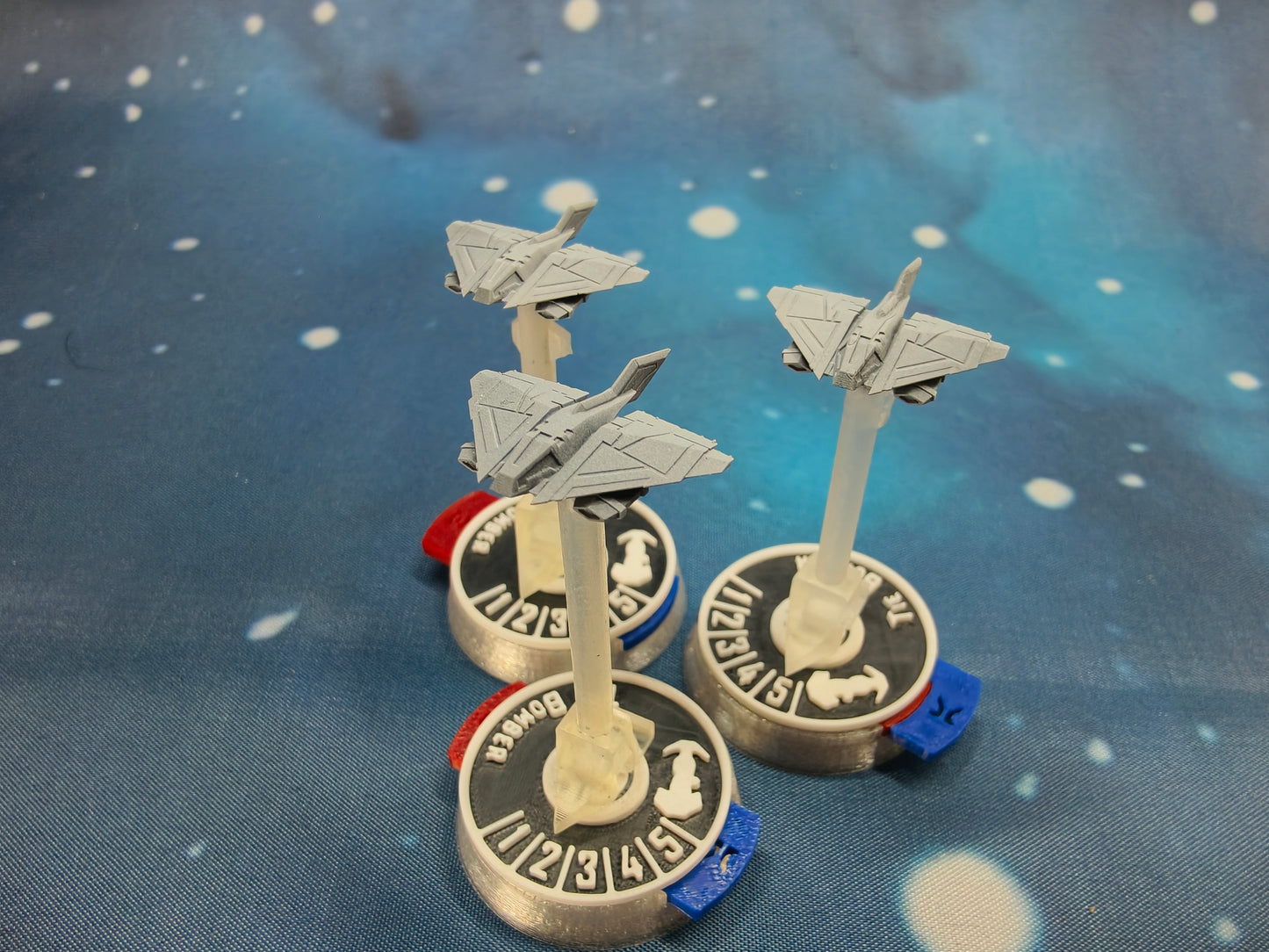 UNSC Longsword C-712 Bomber squadron (3pcs) – Compatible with Halo Armada