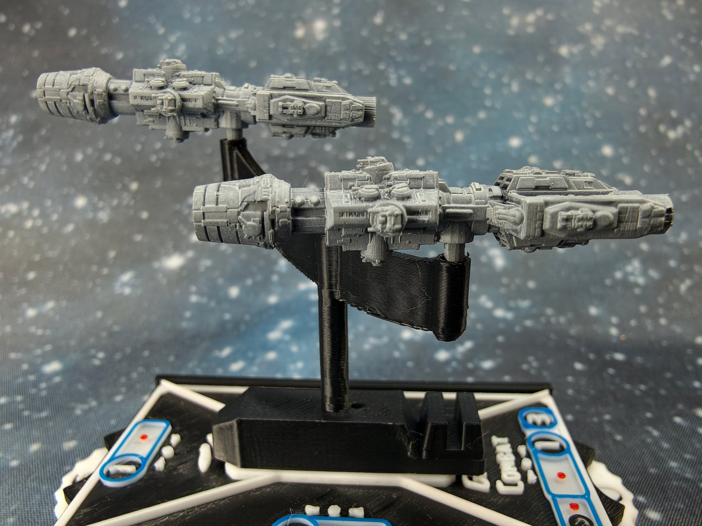 Corellian DP-20 Frigate – Length:46mm - 2pcs - 3D printed Starship