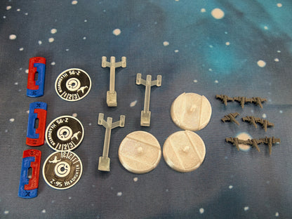 Rebel Z95 Headhunter Starfighter Squadron – 9pcs – 3D printed Armada model