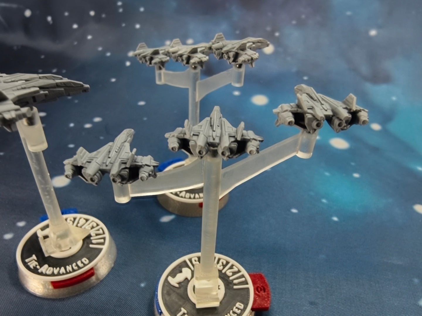 UNSC F41 Broadsword-class Fighter Squadron (9pcs) – Compatible with Halo Fleet Armada