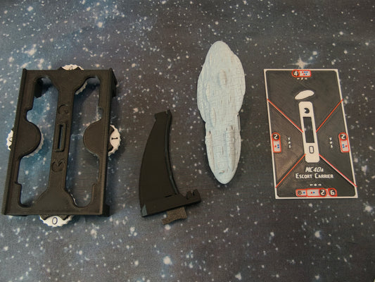 MC40a Light Frigate collectible 105mm sci-fi frigate