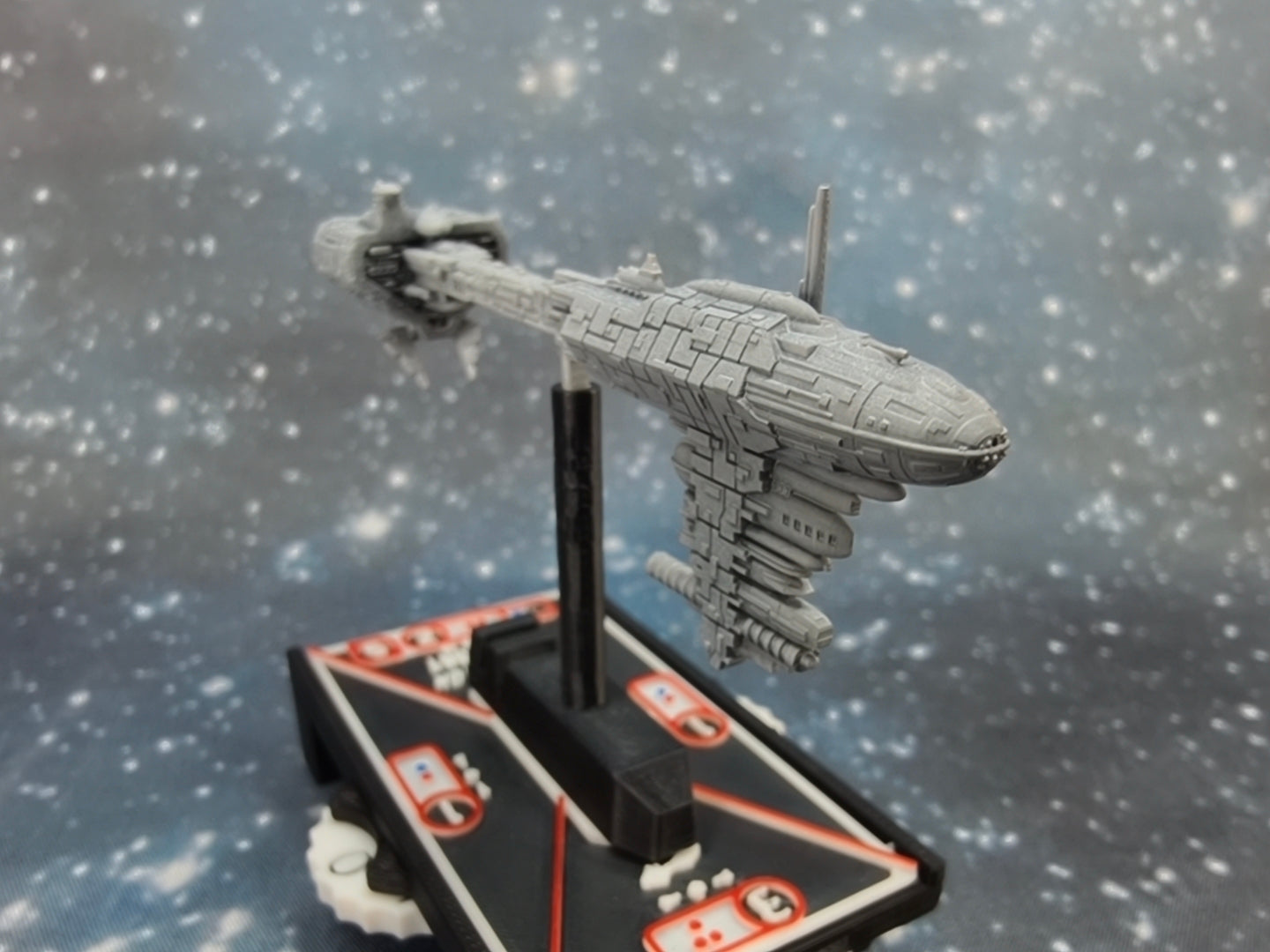 Rebel Nebulon-B EF76 Frigate – Length:90mm - 3D printed Armada Nexus/Legacy Upgradet