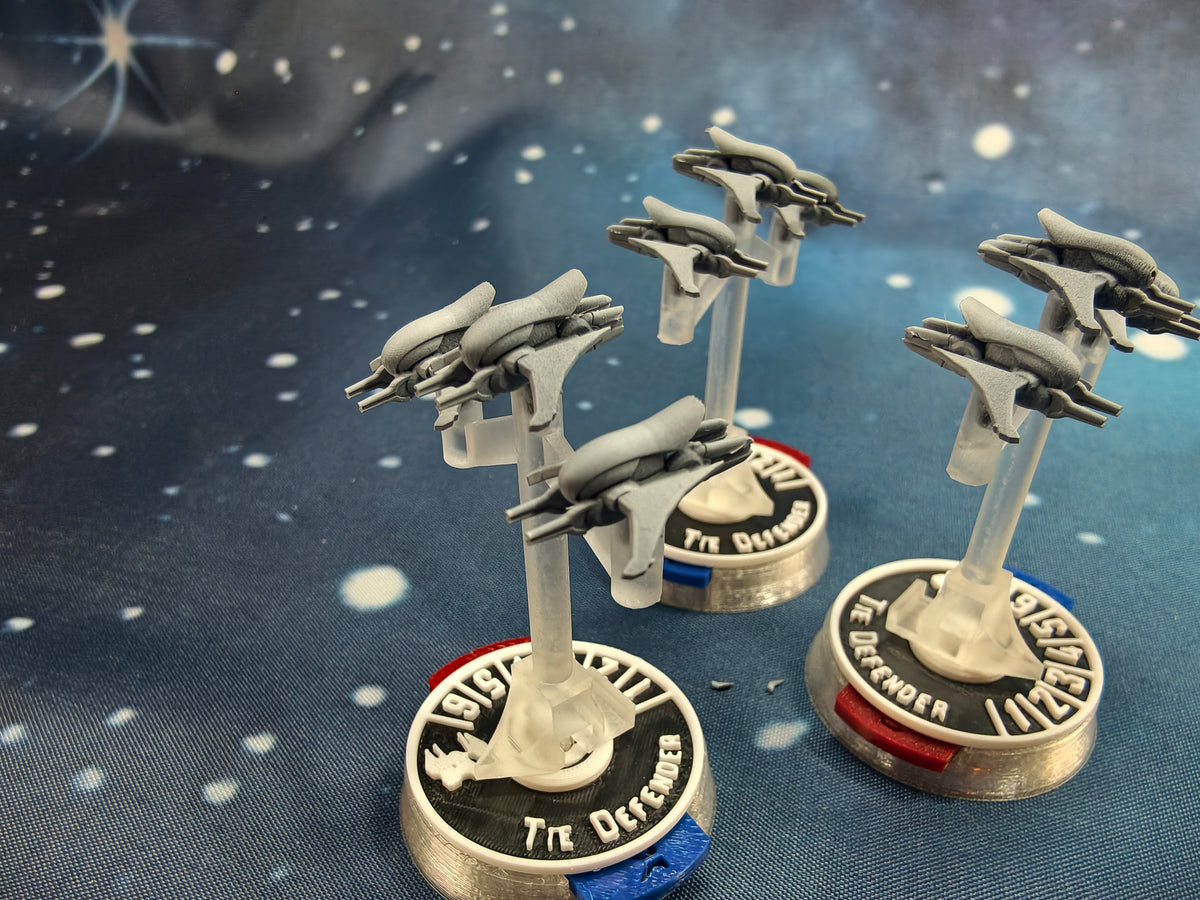 Covenant Banshee-class Fighter squadron (9pcs) – Compatible with Halo Armada