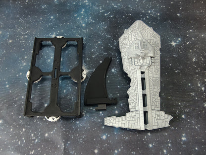 Damaged Onager-Class Star Destroyer – Length:171mm - 3D printed Armada Nexus/Legacy Upgrade