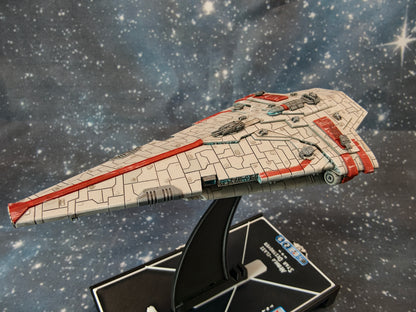 Republic Nebula class Star Destroyer – Length:154mm - 3D printed Armada Nexus/Legacy Upgrade