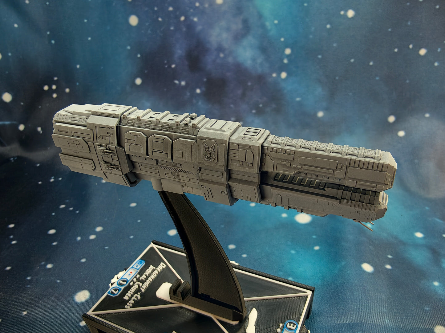 UNSC Artemis-Class Battlecruiser (132mm) – Compatible with Halo Fleet Armada