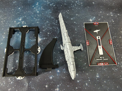 Rebel MC75 Profundity Cruiser – Length:189mm - 3D printed Armada Nexus/Legacy Upgrade