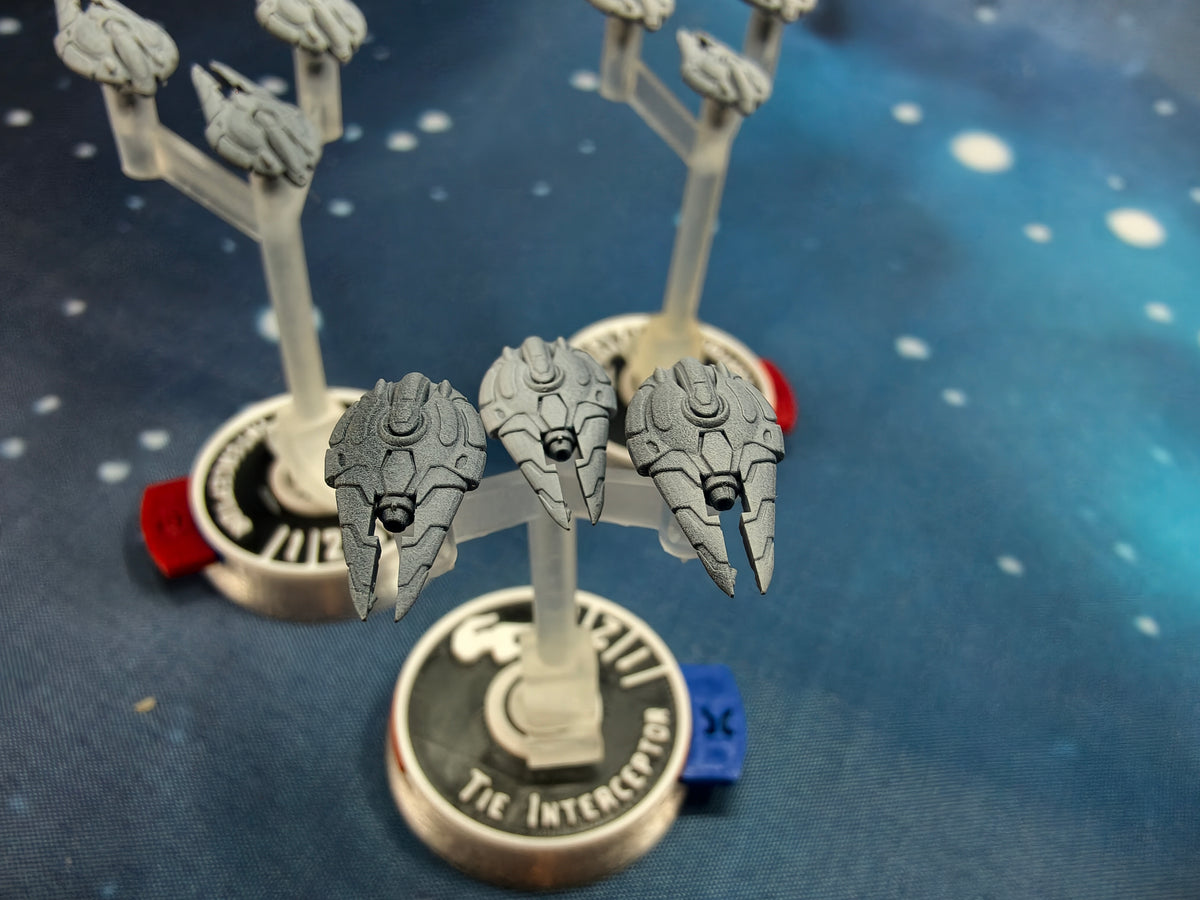 Covenant Seraph class Fighter squadron (9pcs) – Compatible with Halo Armada