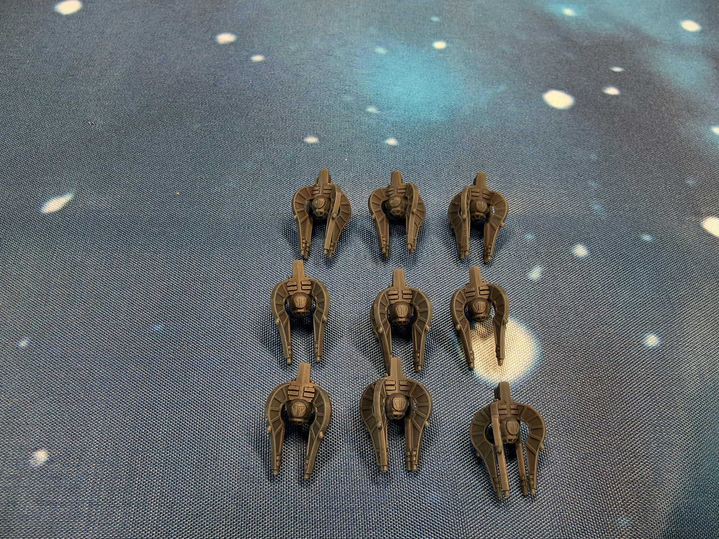 Imperial Nssis Clawcraft fighter Squadron – 9pcs – 3D printed Armada model
