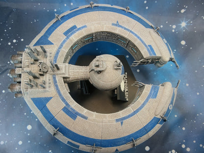 LucreHulk MK II Droid Control Ship (299*289mm) - Compatible with Armada scale games