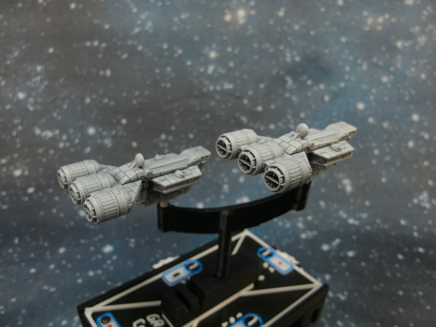 CR-20 Troop Transport – Length:38mm - 2pcs - 3D printed Starship