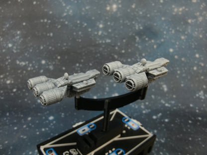 CR-20 Troop Transport – Length:38mm - 2pcs - 3D printed Starship