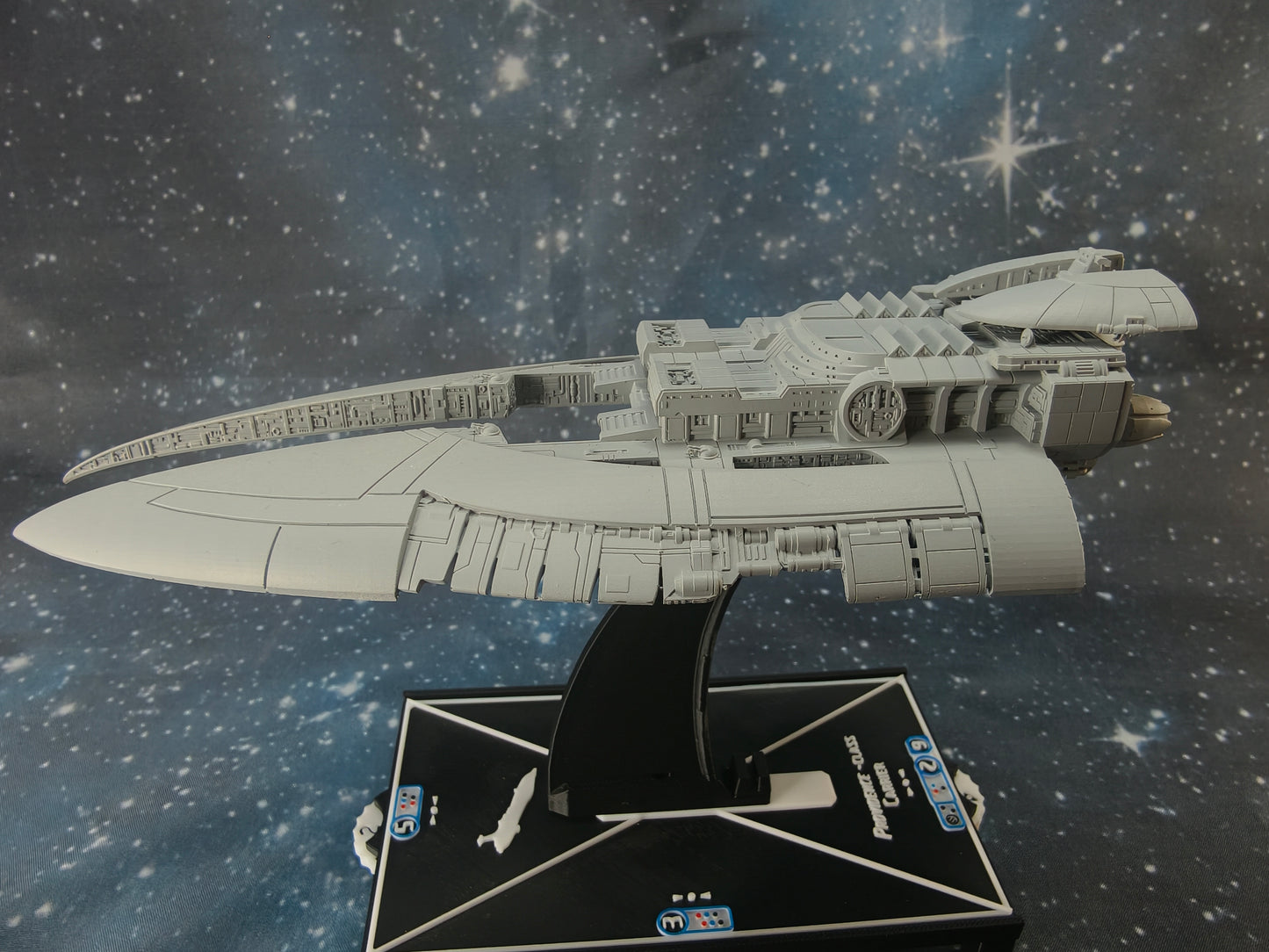 CIS Sabaoth Destroyer – Length:181mm - 3D printed Armada Nexus/Legacy Upgrade
