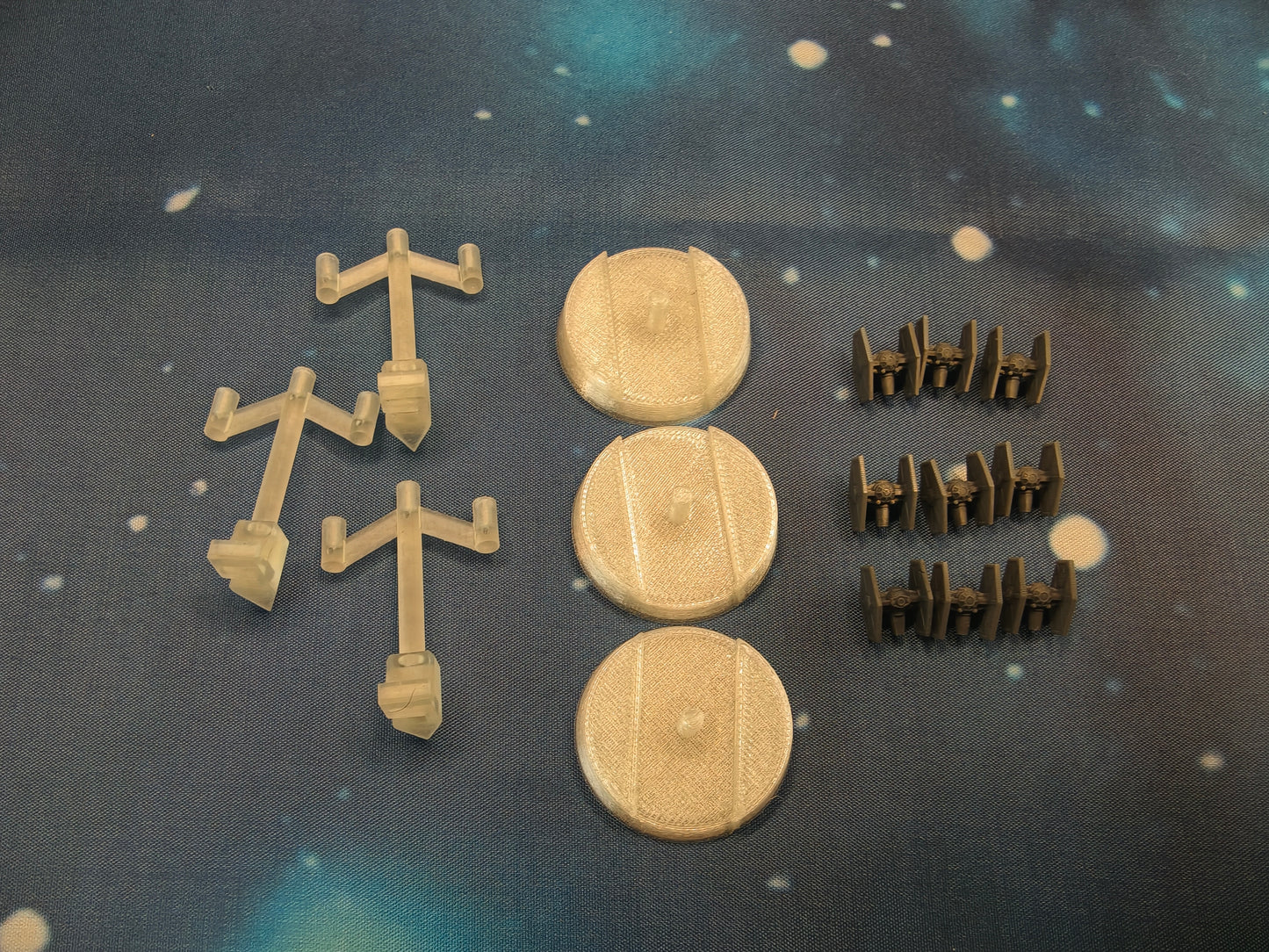 Imperial TIE Fighter Squadron (9pcs) - Compatible with Armada scale games
