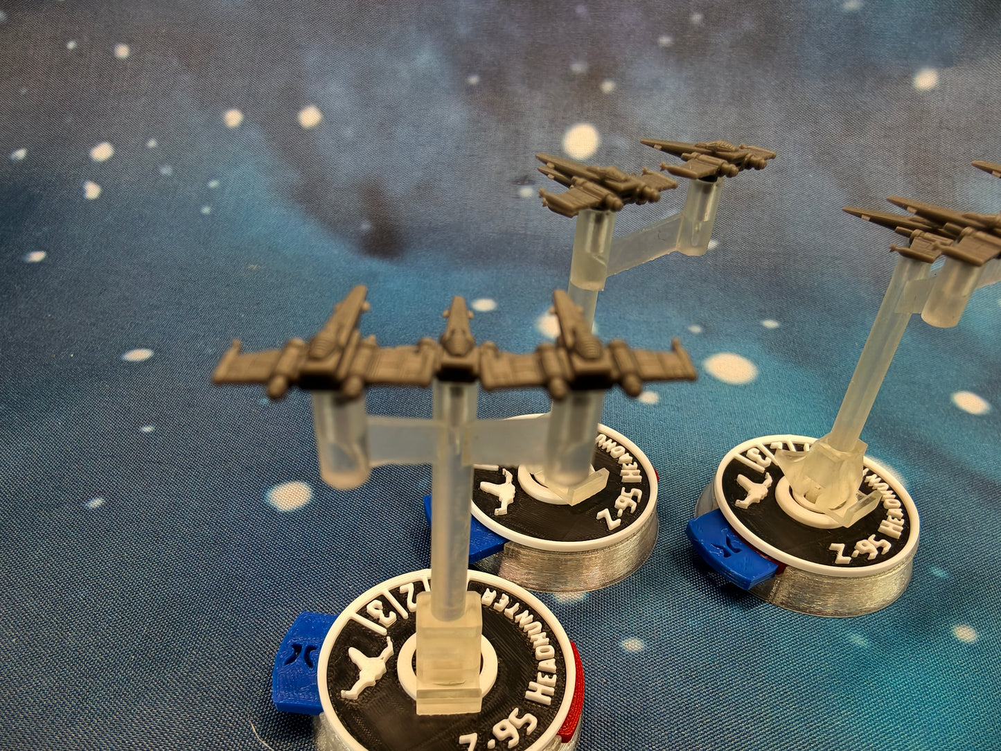 Rebel Z95 Headhunter Starfighter Squadron – 9pcs – 3D printed Armada model