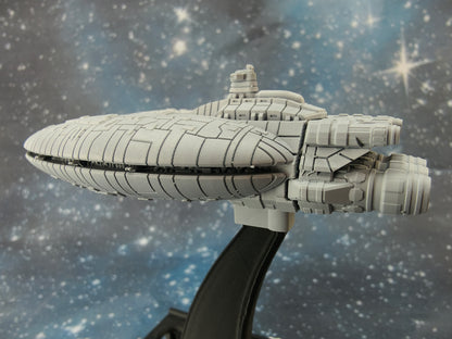 CIS Captor-class Cruiser – Length:105mm - 3D printed Armada Nexus/Legacy Upgrade