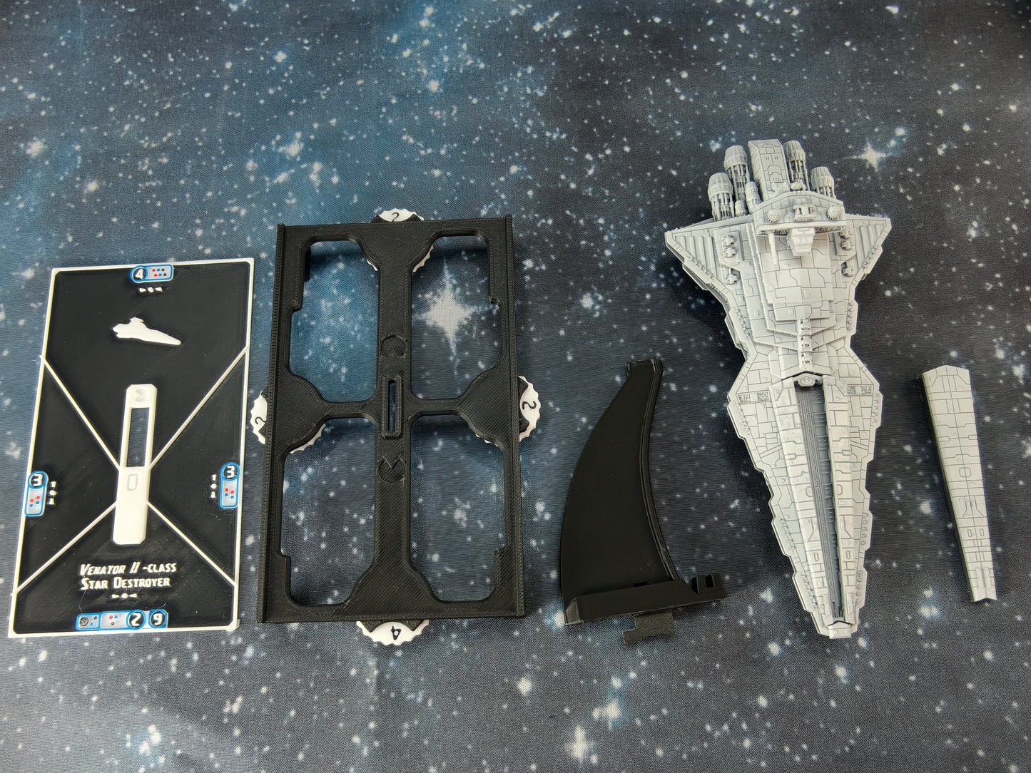 Venator Star Destroyer Imperial 1st refit (166mm) - Compatible with Armada scale games