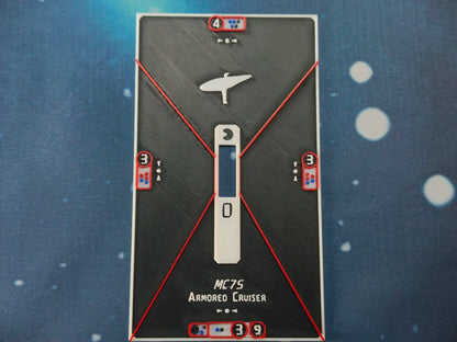 Rebel ship Base tokens – Compatible with Armada Scale games