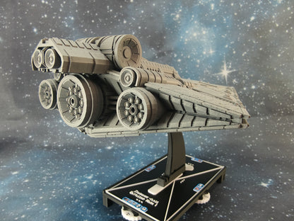 Praetor Mark 1 Battlecruiser – Length:287mm - 3D printed Armada Nexus/Legacy Upgrade