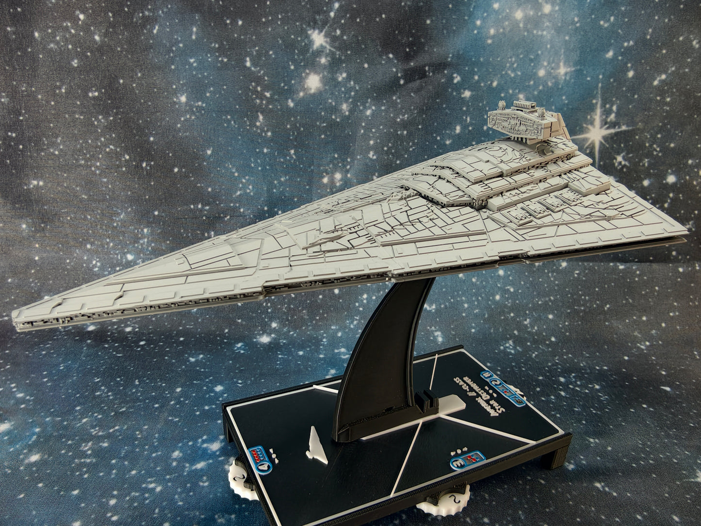 Chimaera Class Destroyer – Length:204mm - 3D printed Armada Nexus/Legacy Upgrade