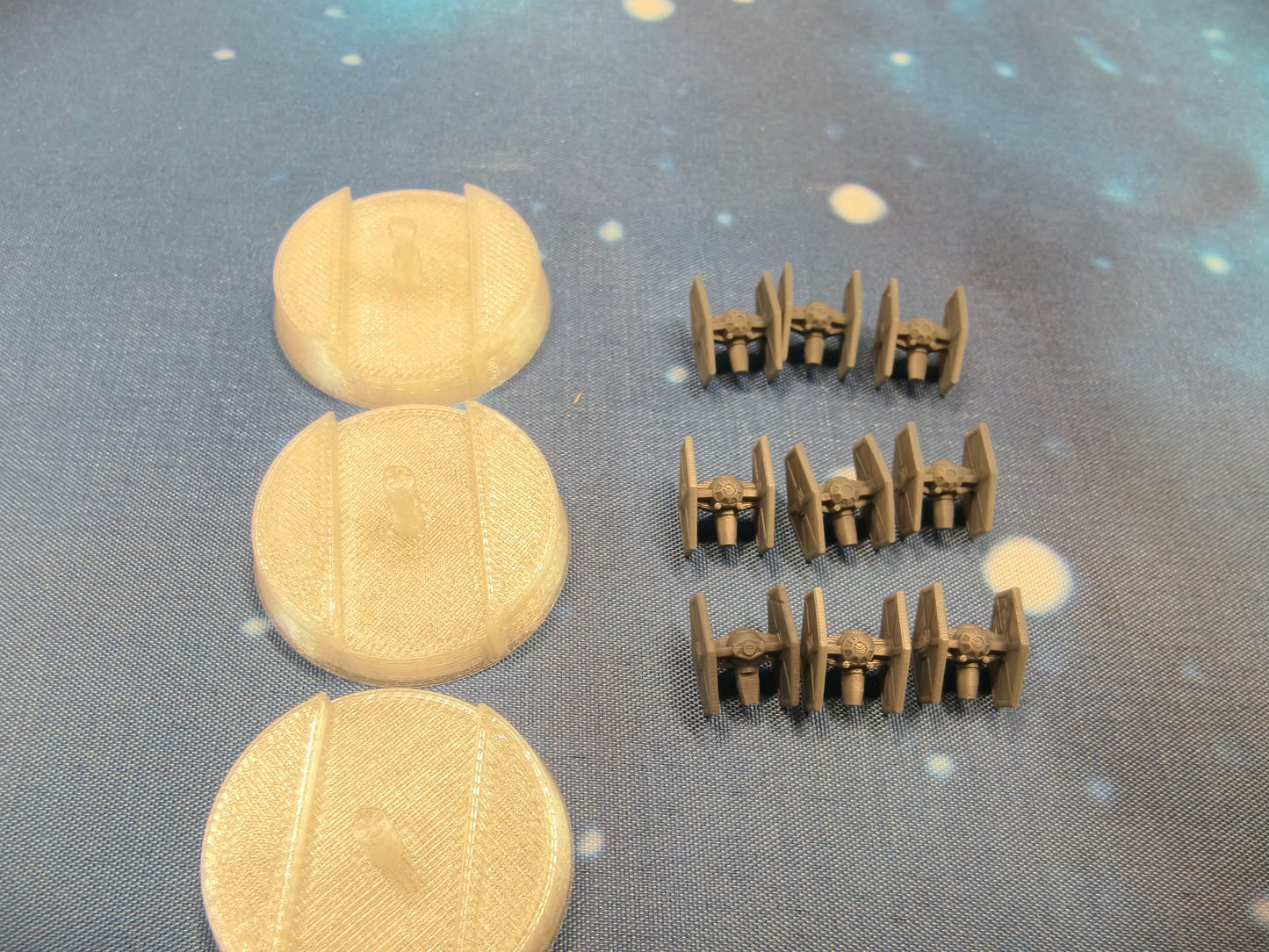 Imperial TIE Fighter Squadron (9pcs) - Compatible with Armada scale games