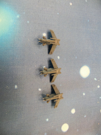 Republic LAAT Starfighter Squadron – 3pcs - 3D printed Armada model