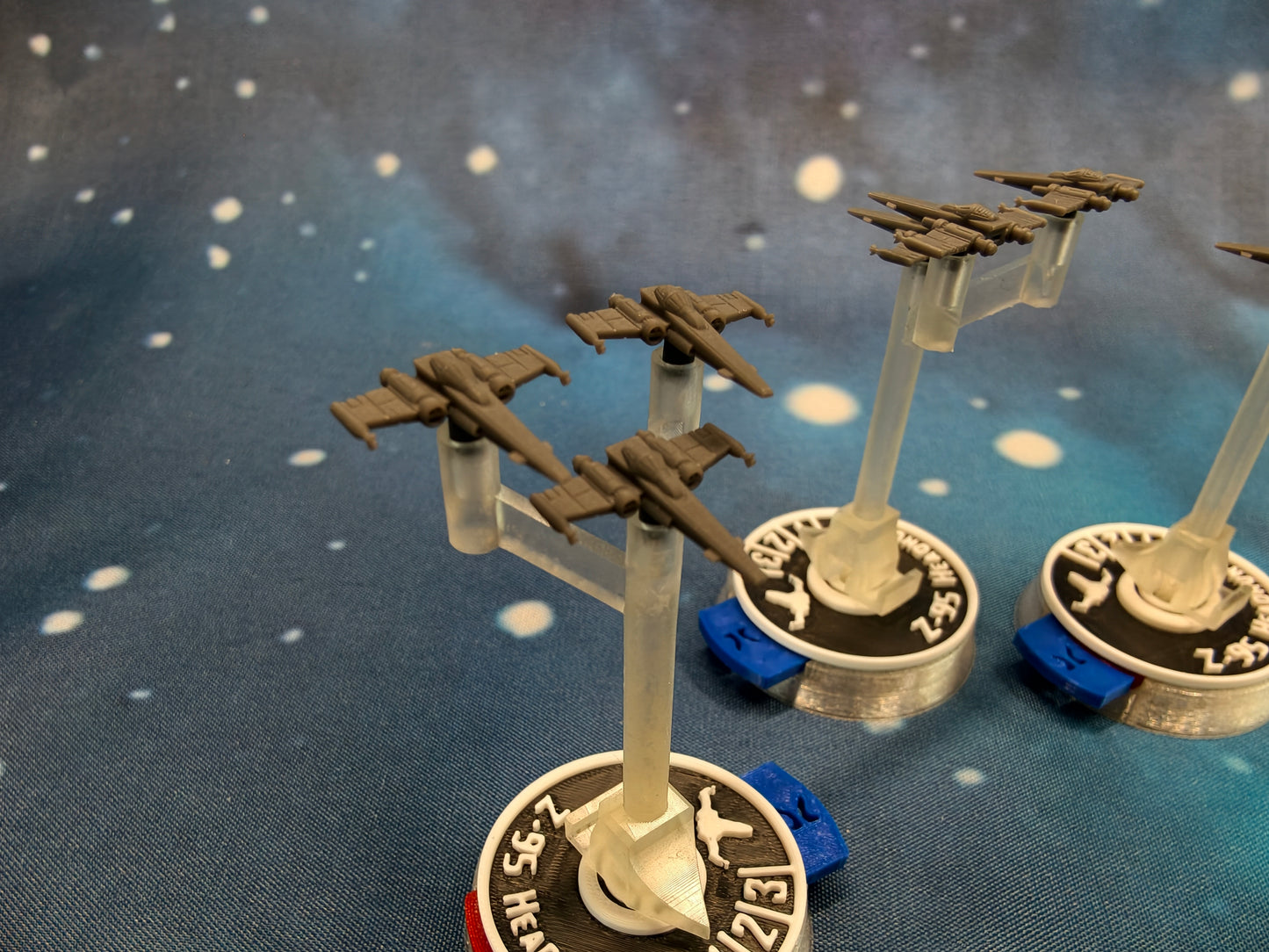Rebel Z95 Headhunter Starfighter Squadron – 9pcs – 3D printed Armada model